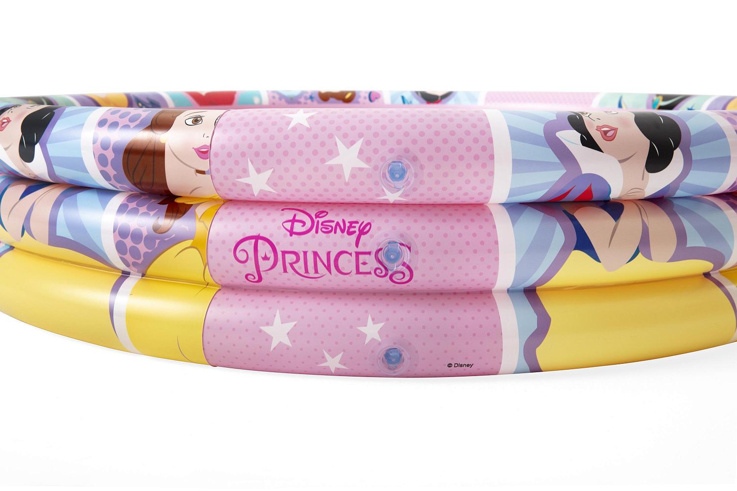 Детский надувной бассейн 122x25см "Disney Princess" 140л, от 2 лет фото 5
